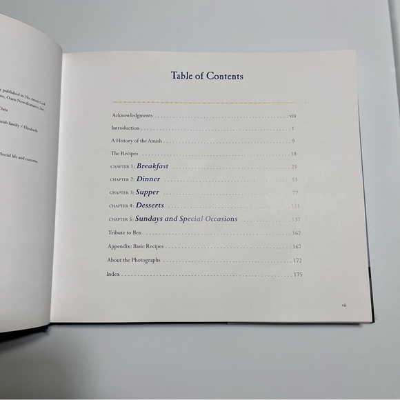 The Amish Cook Hardcover First Edition Book By Coblentz & Williams - Picture 9 of 16